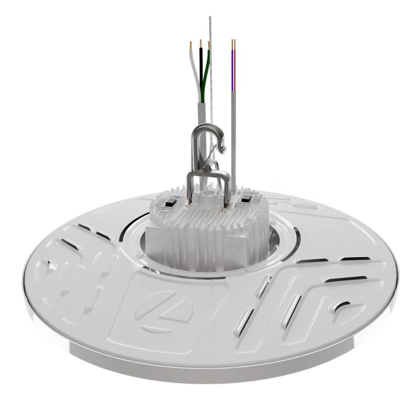Lithonia Lighting CPRB ALO14 UVOLT SWW9 80CRI DWH LED Round High Bay